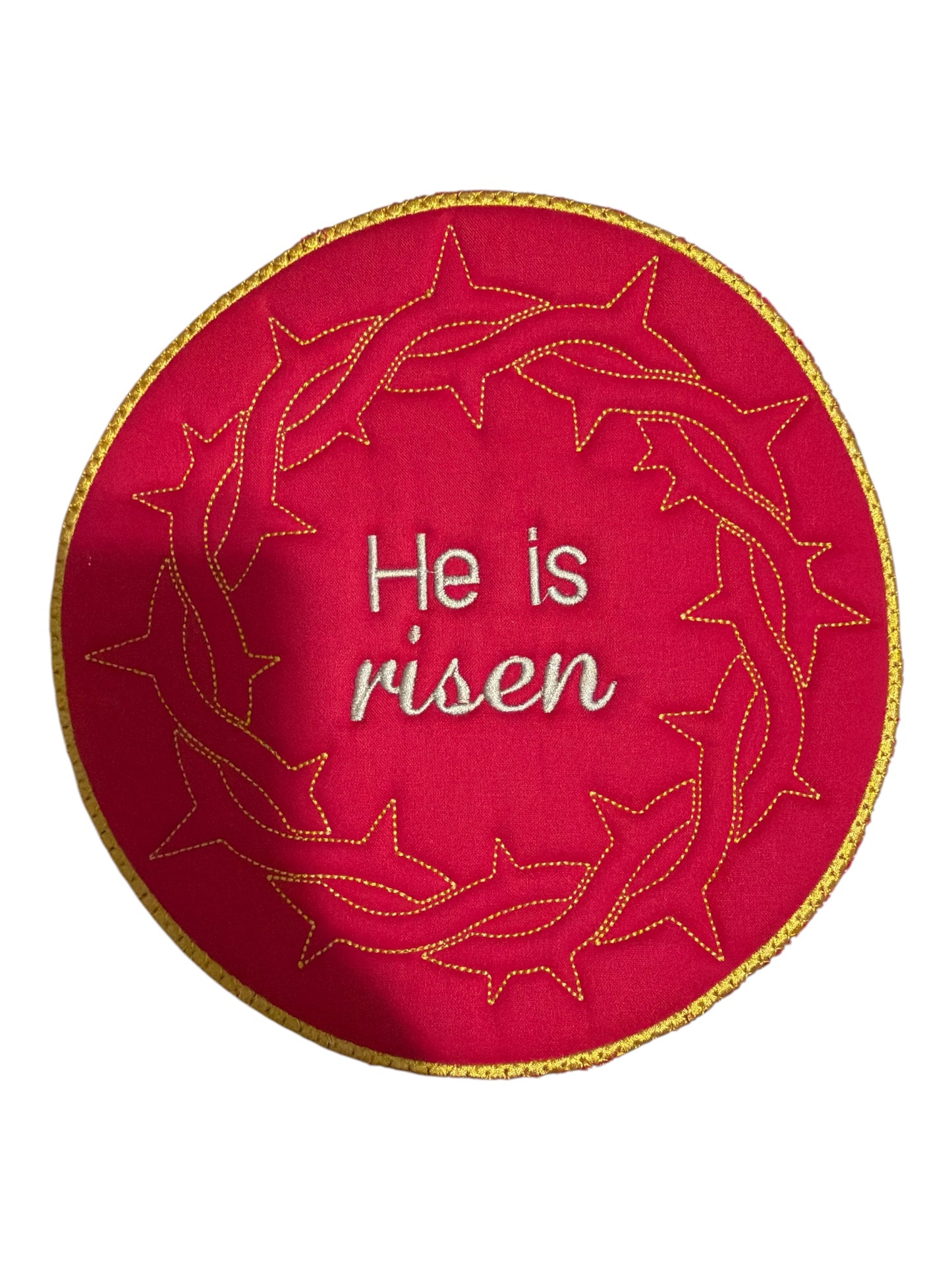 "He Is Risen" Pink & Gold