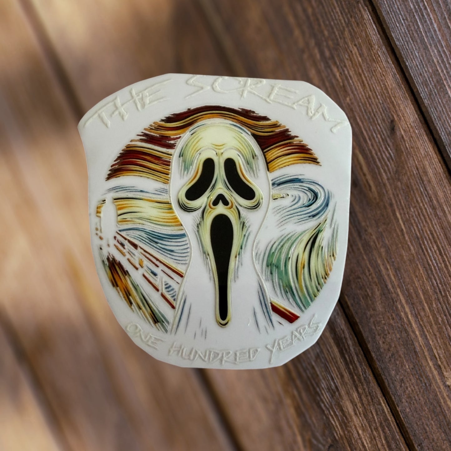 UV DTF The Scream Sticker 100 Years