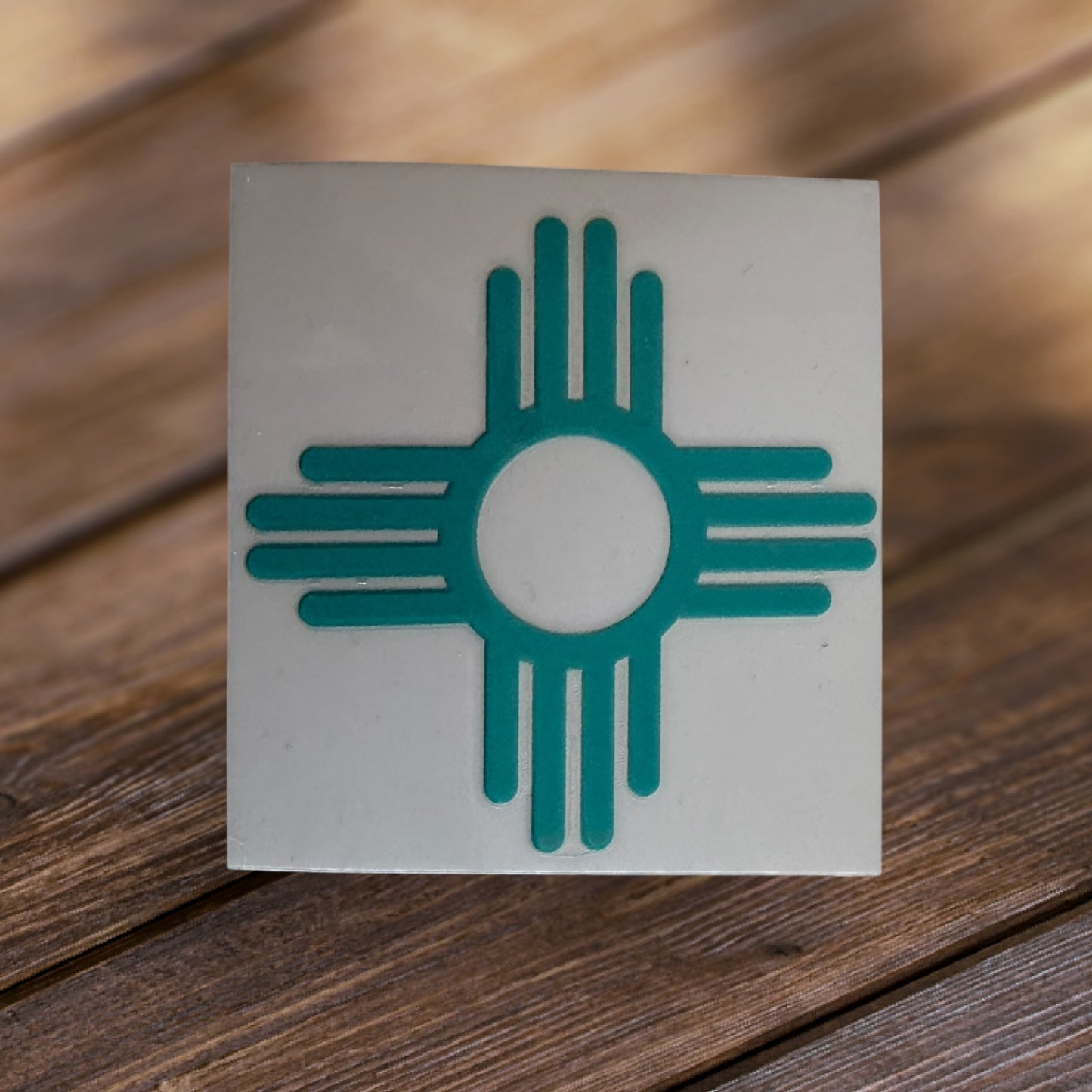 UV DTF Zia Symbol Sticker