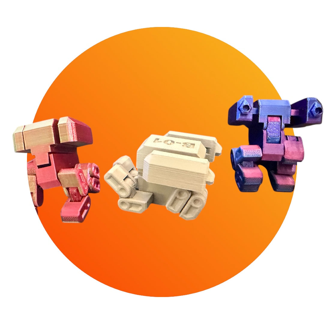 3D Printed Robots