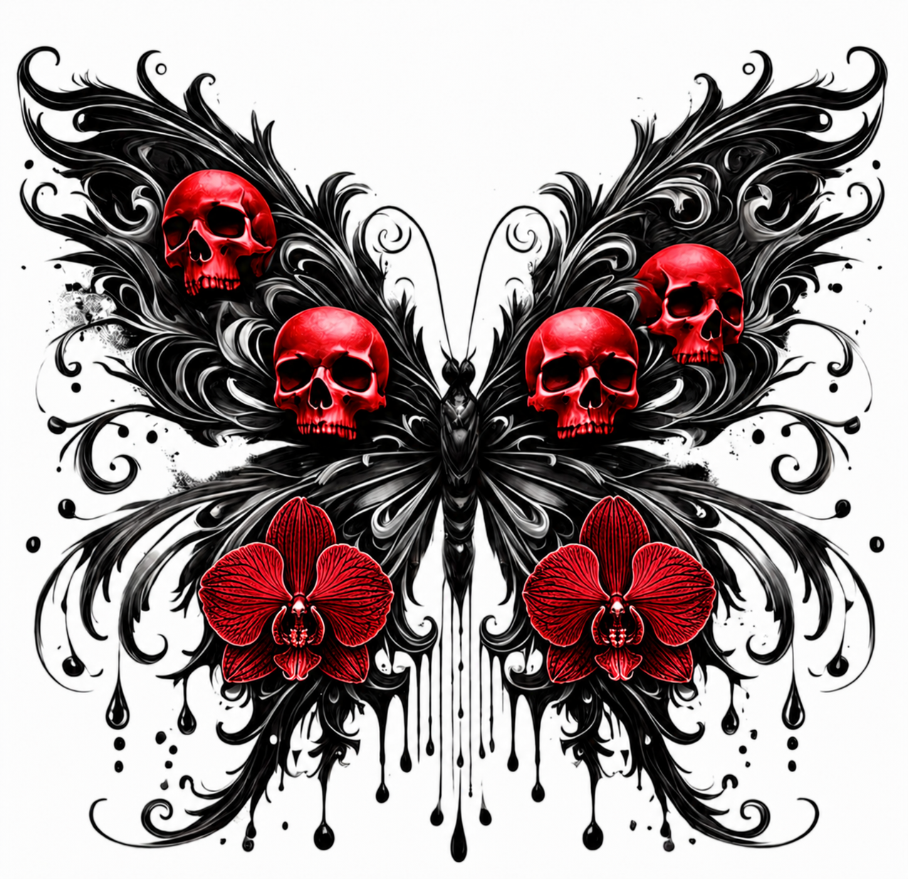 Crimson Wings of the Afterlife