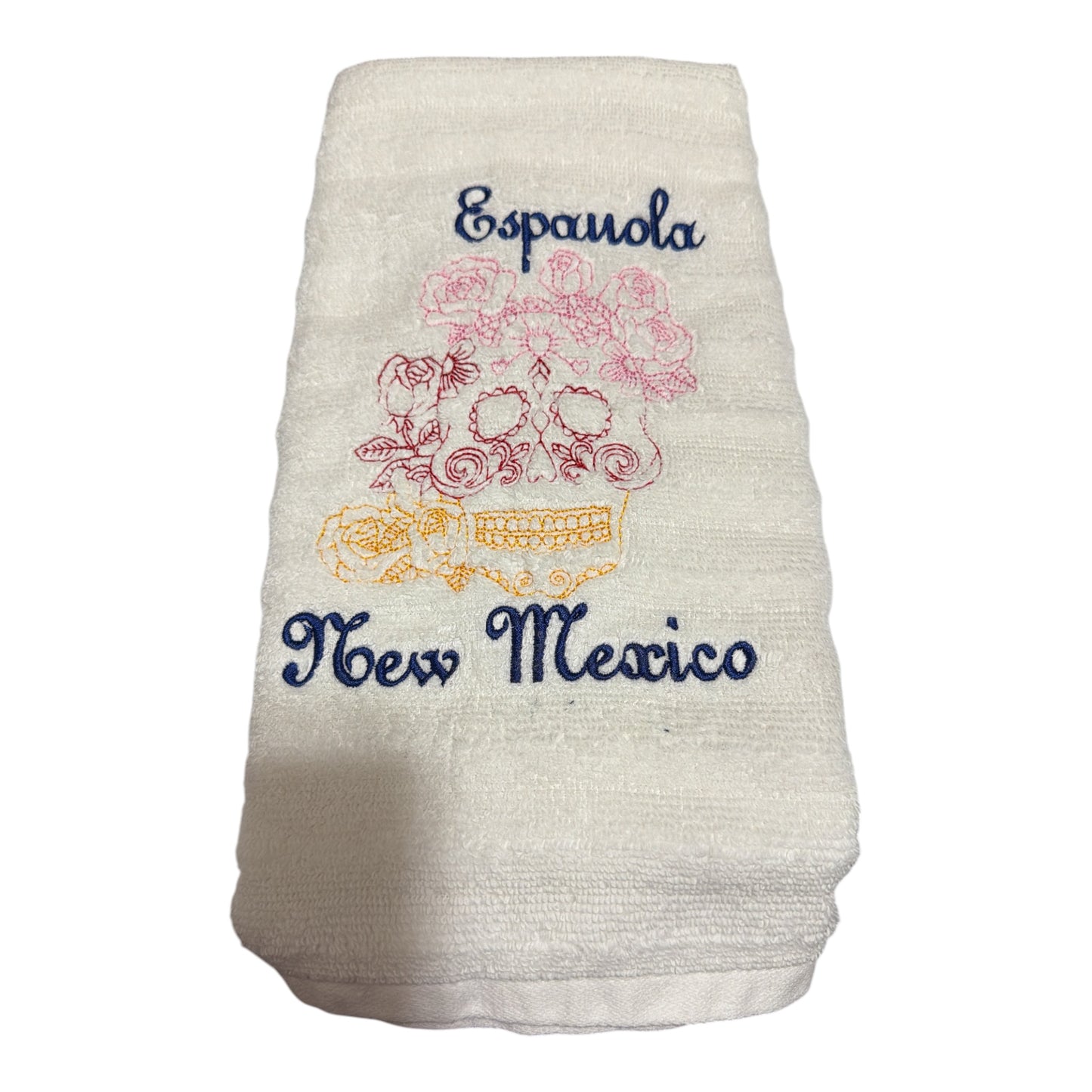 Espanola New Mexico Skull 2025 Towel