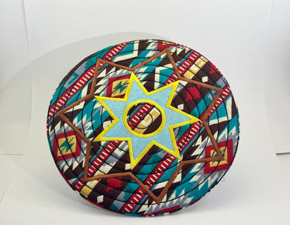 Hot Mat - Turquoise Sunburst