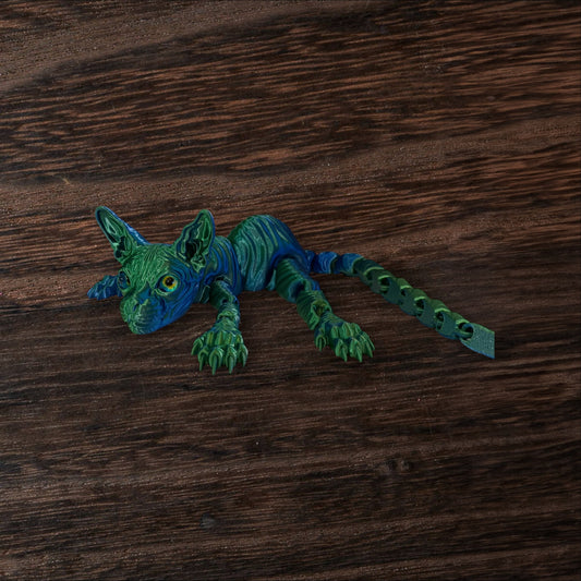 Large 3D Printed Sphynx Cat