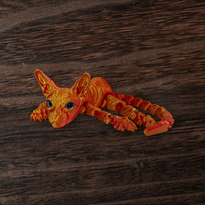 Large 3D Printed Sphynx Cat