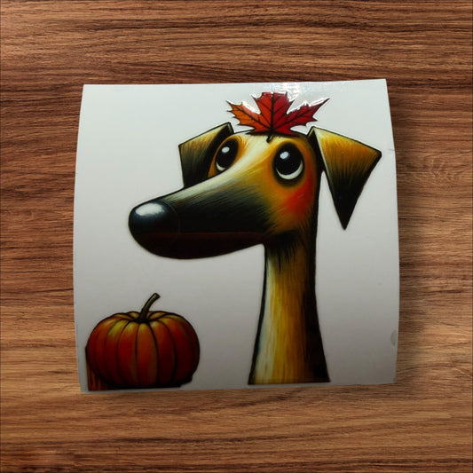 Long-Nose Puppy UV Sticker