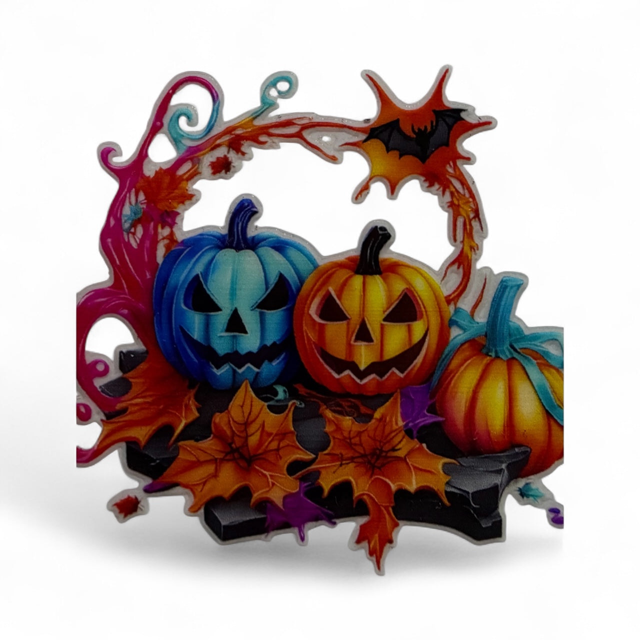 Colorful Halloween UV Stickers (Variety)