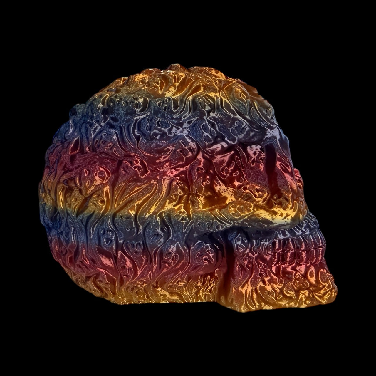 3D Printed Soul Skull Multi-Colored Large