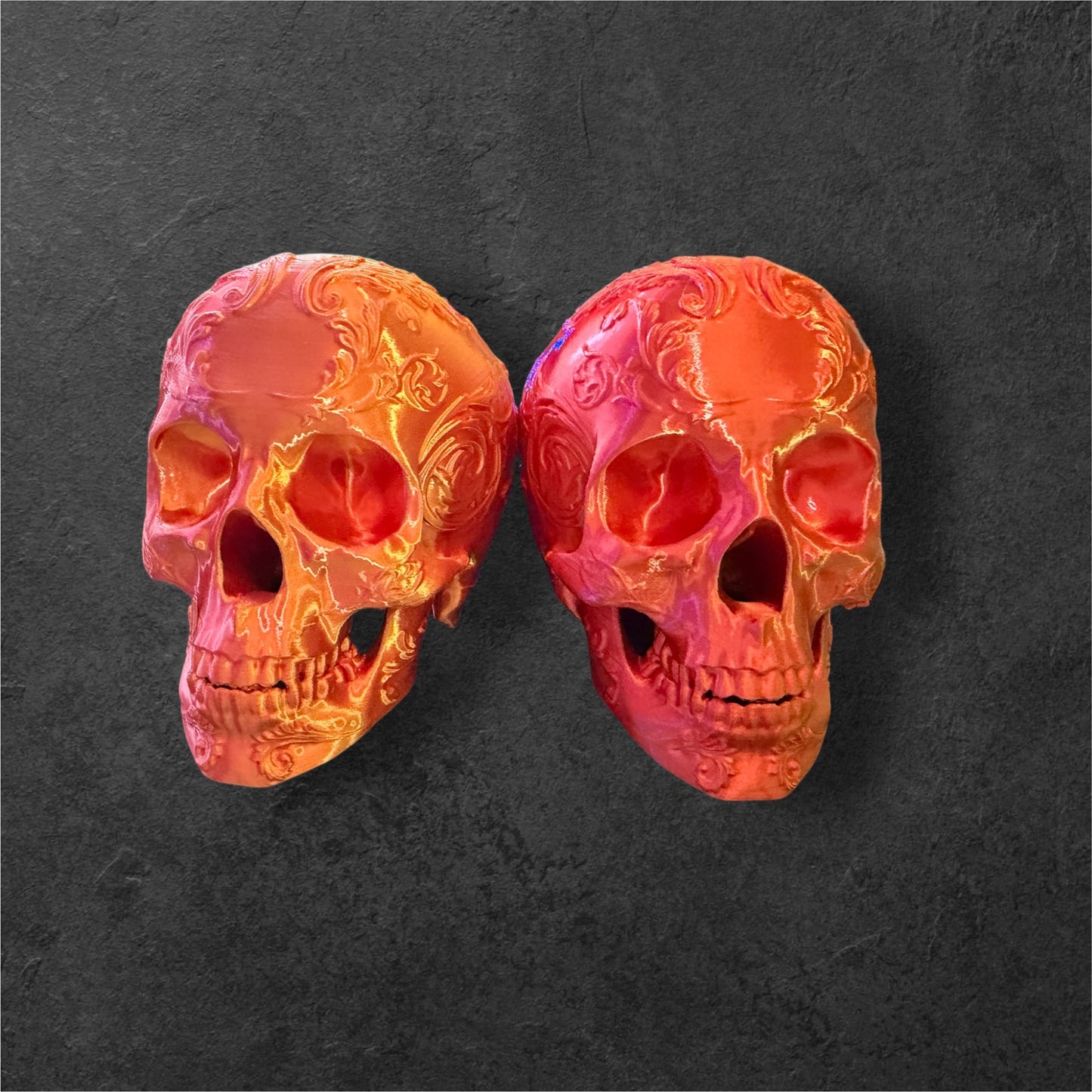 Medium 3D Printed Skulls