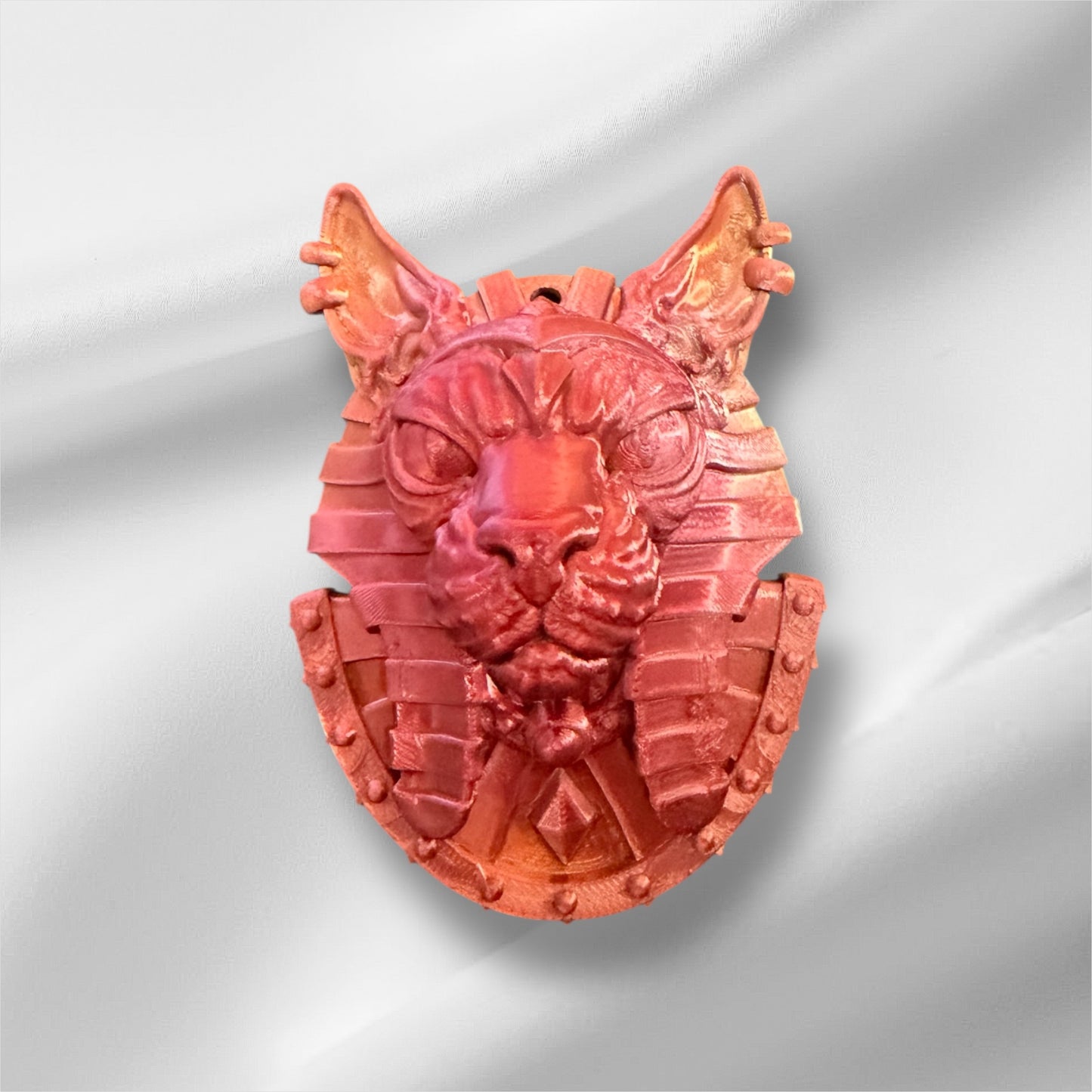 3D Printed Egyptian Sphynx Cat Wall Decor