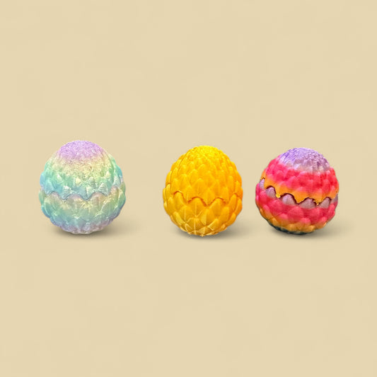 3D Printed Babies in Small Egg