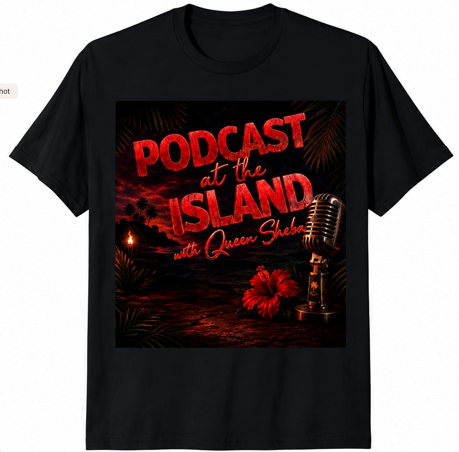 Podcast at the Island (Red)